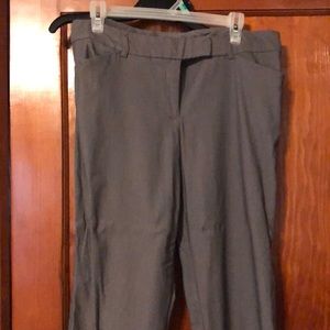 Gray dress pants